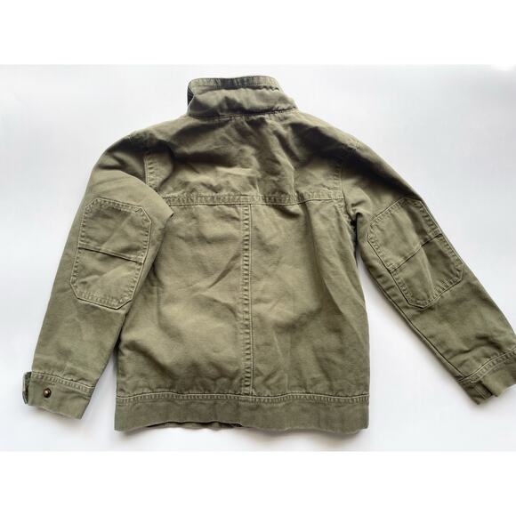 Boy's Vintage L.L. Bean Green Cotton Canvas Lightweight Jacket Size 6 - Picture 5 of 5